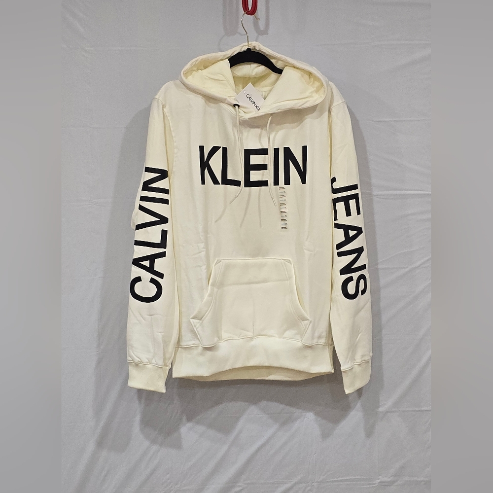 Calvin Klein hoodie MENS size XL color beige